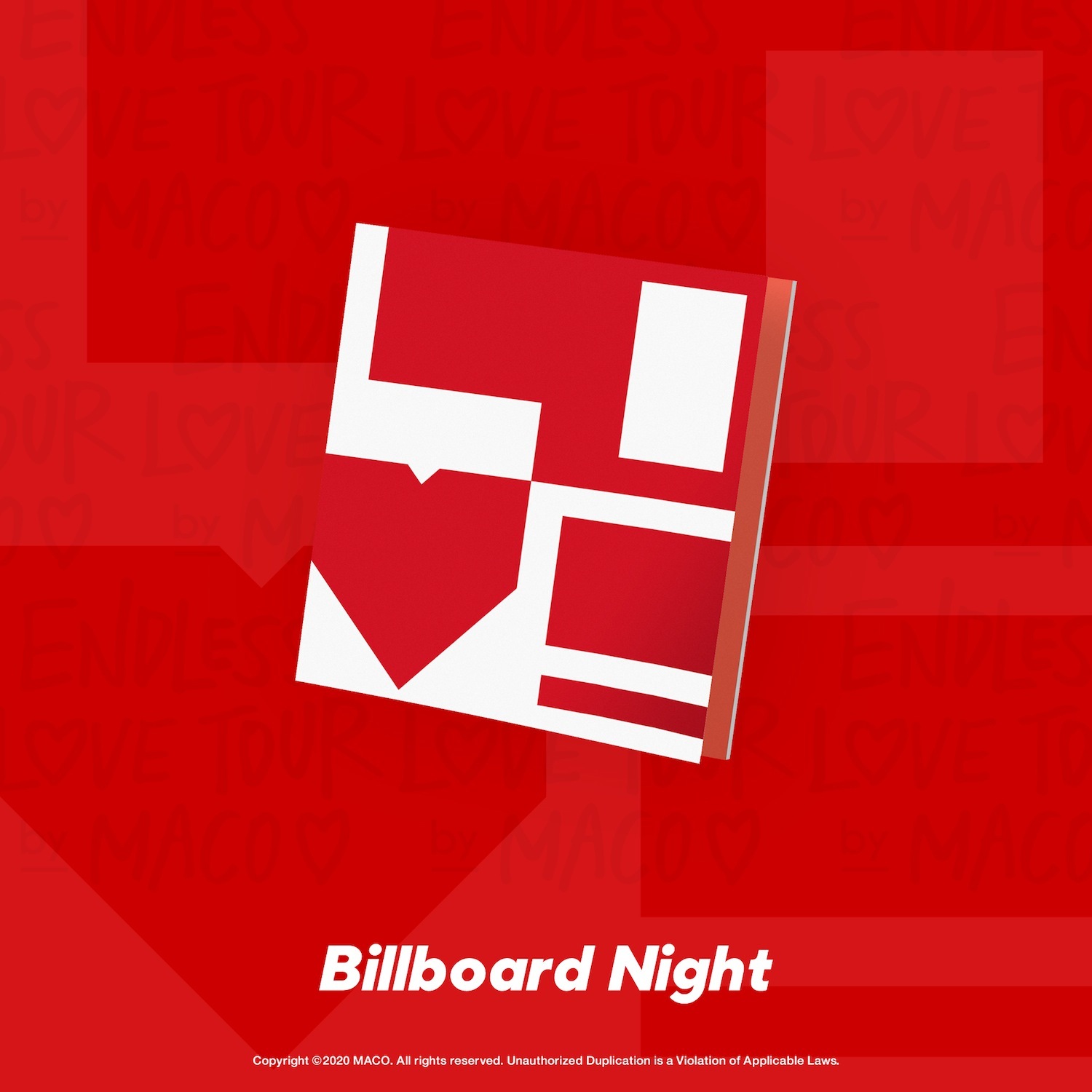 "Endless Love Tour"Pamphlet