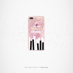 "Sweet Home" グリッターiPhoneケース[ピンク]