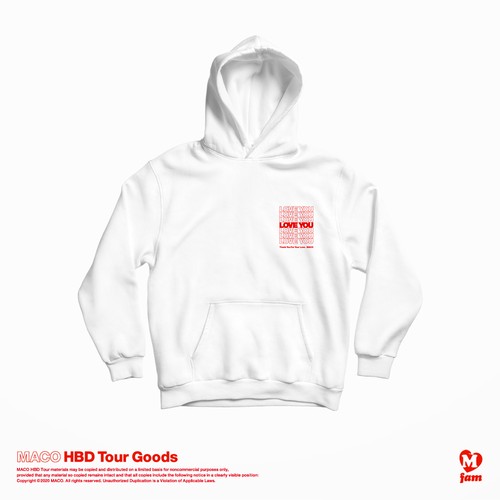 LOVE YOU HOODIE