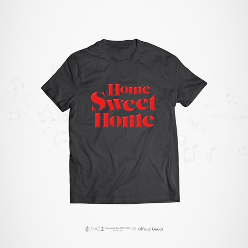"My Acoustic Tour" Tシャツ