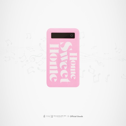 "Sweet Home" モバイルバッテリー[ピンク1]