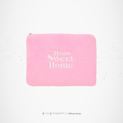 "Sweet Home" ファーポーチ