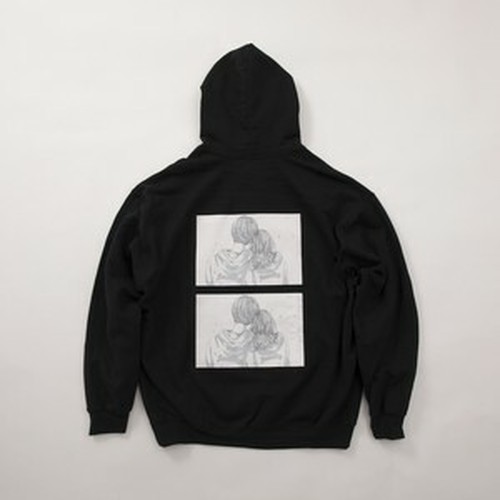 FUSEMACO HOODIE SWEAT - BLACK